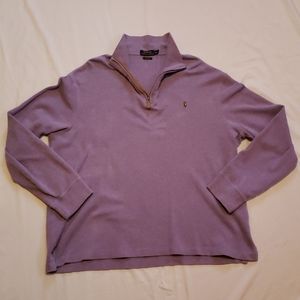 Polo quarter zip shirt